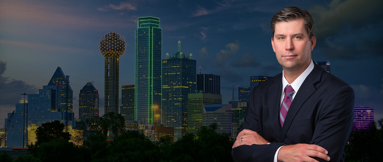 Dallas Skyline at Sunset